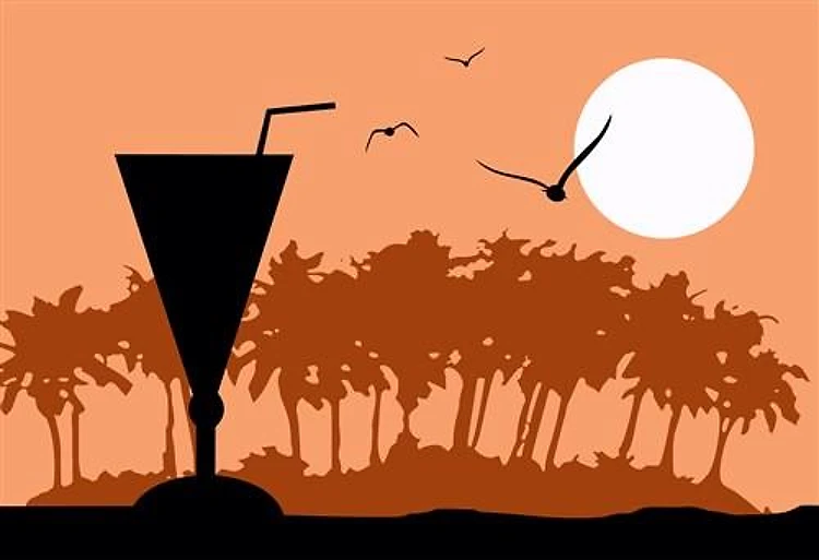 DRINK AT SUNSET