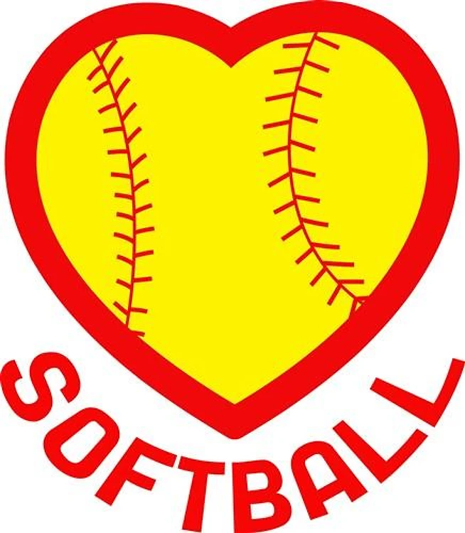 SOFTBALL HEART