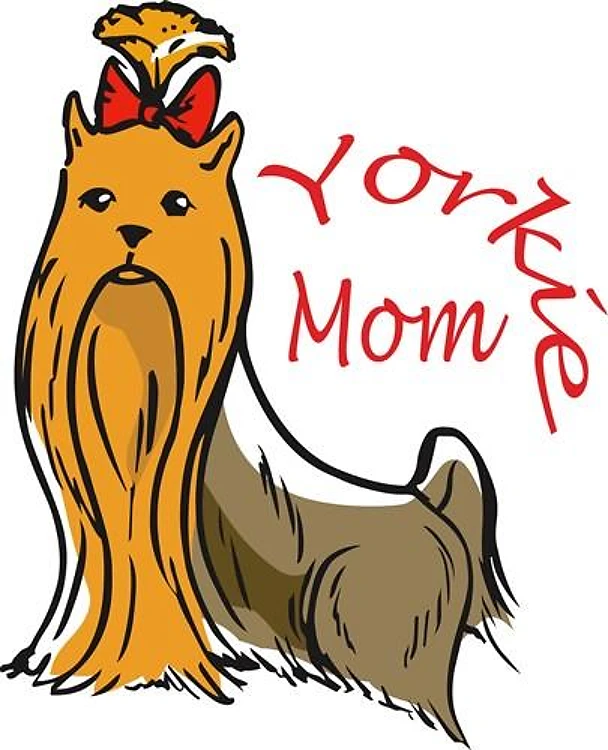YORKIE MOM