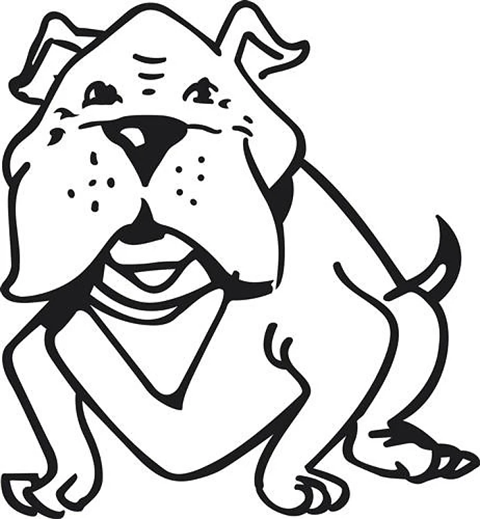 LG BULLDOG OUTLINE