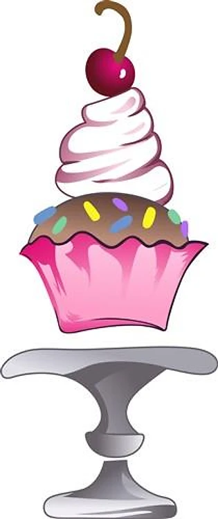 CUPCAKE AND STAND