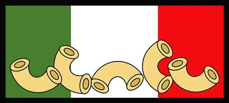 ITALIAN PASTA FLAG
