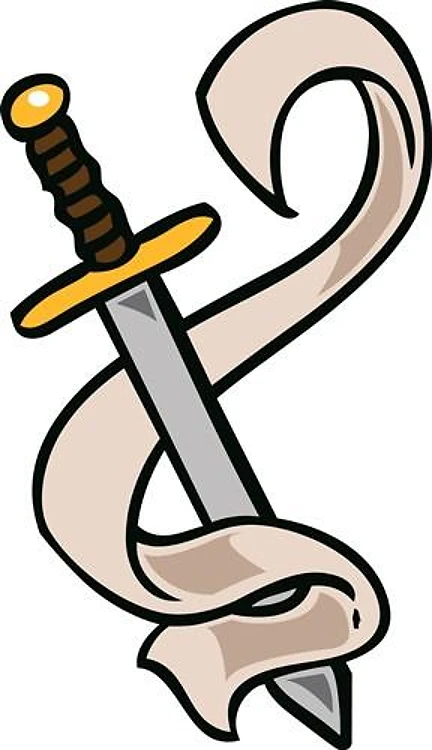 SWORD AND RIBBON