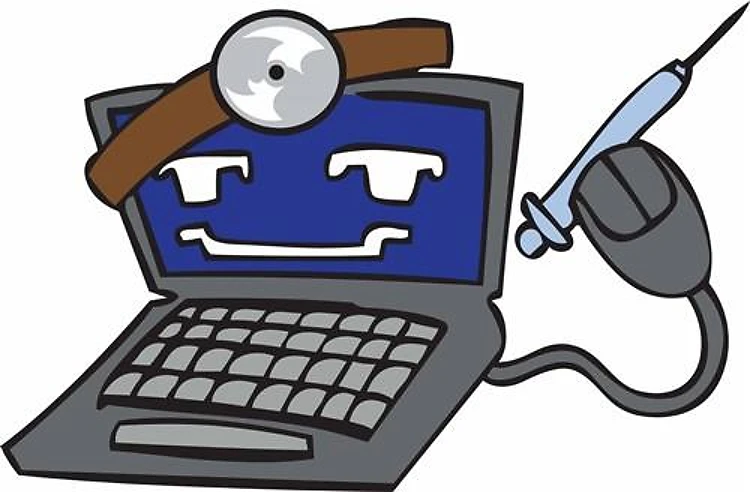 COMPUTER WITH VIRUS