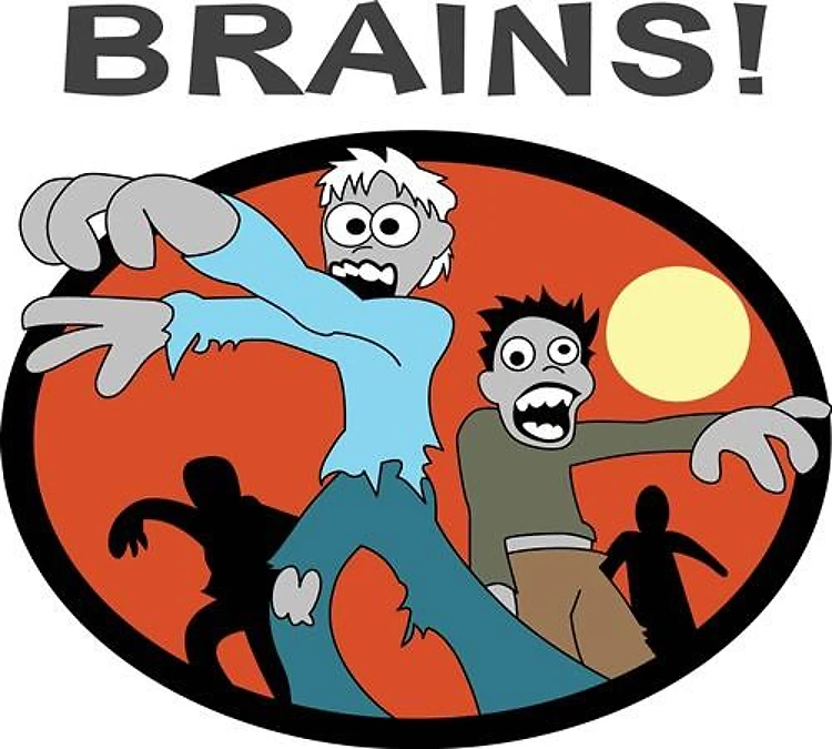 ZOMBIES AFTER BRAINS