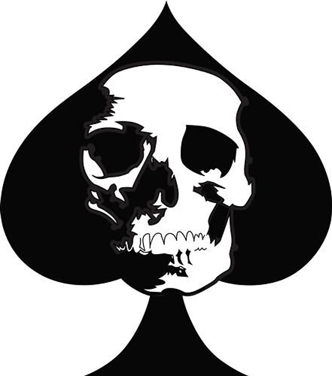 ACE OF SPADES SKULL