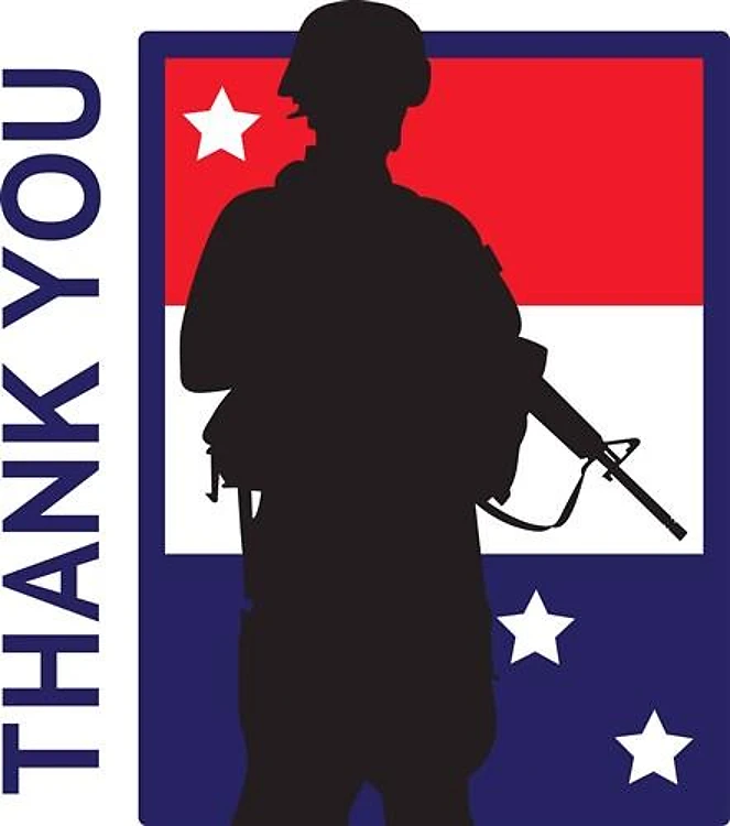 THANK YOU TROOPS