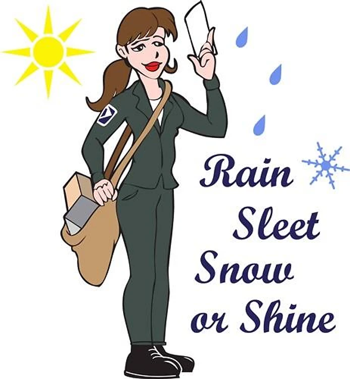 POSTAL WORKER MOTTO