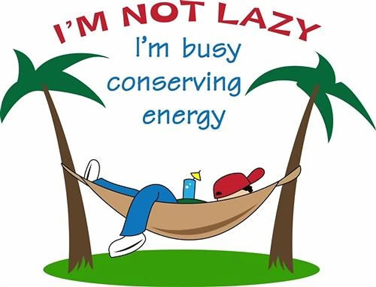 IM NOT LAZY