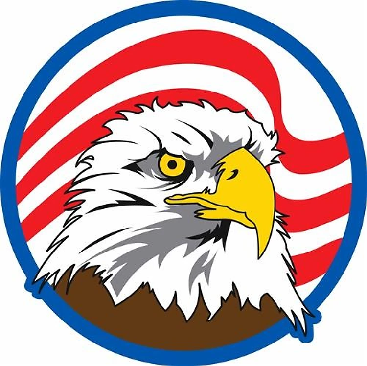 AMERICAN FLAG EAGLE