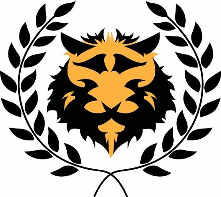 LION AND WREATH