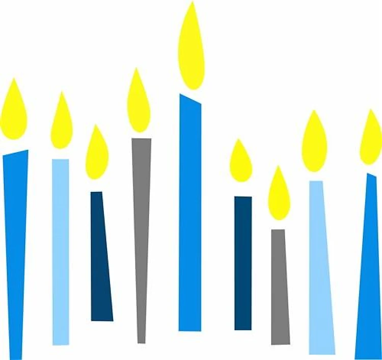 HANUKKAH CANDLES
