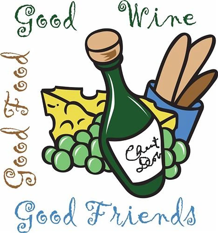 GOOD WINE FOOD FRIENDS