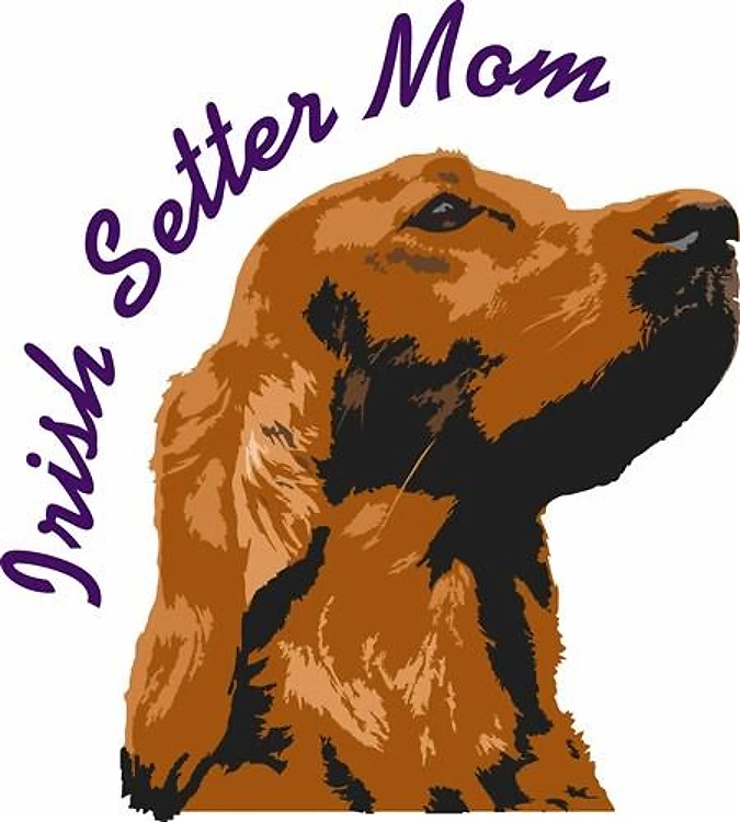 IRISH SETTER MOM
