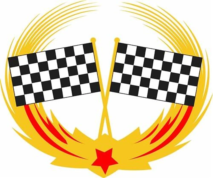 RACING FLAGS CREST