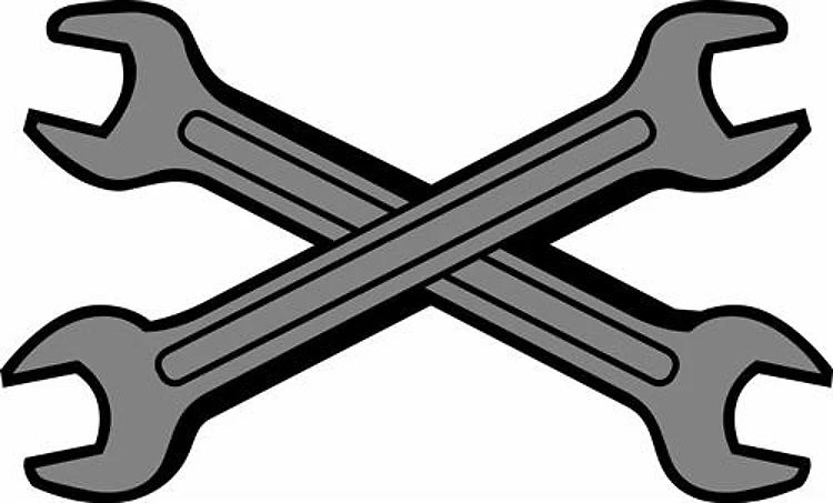 CROSSED WRENCHES