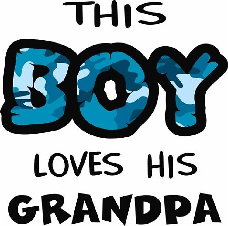 BOY LOVES GRANDPA