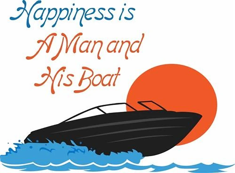 MAN AND HIS BOAT