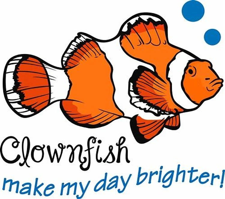 CLOWNFISH MAKE MY DAY BRIGHTER