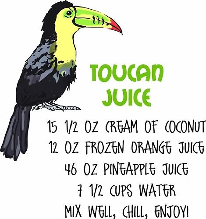 TOUCAN JUICE RECIPE
