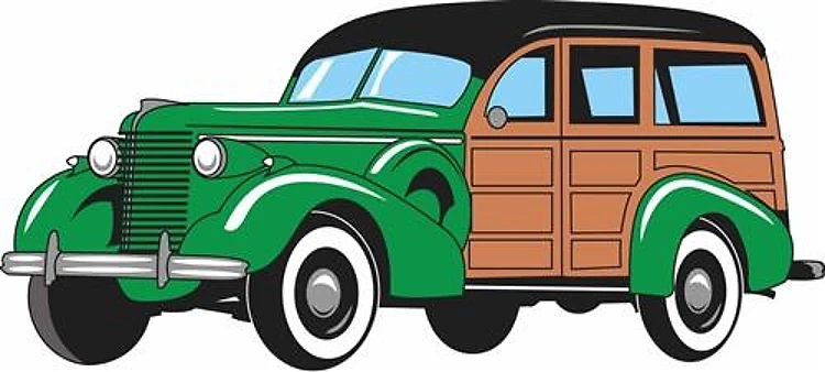 CLASSIC WOODY CAR