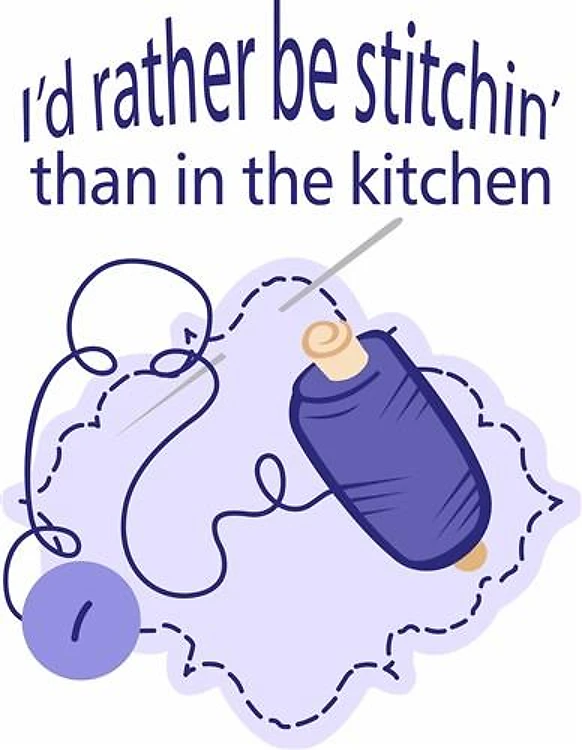 RATHER BE STITCHIN