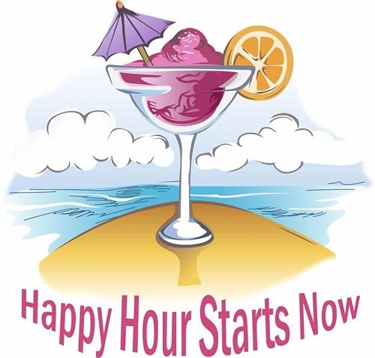 HAPPY HOUR STARTS NOW