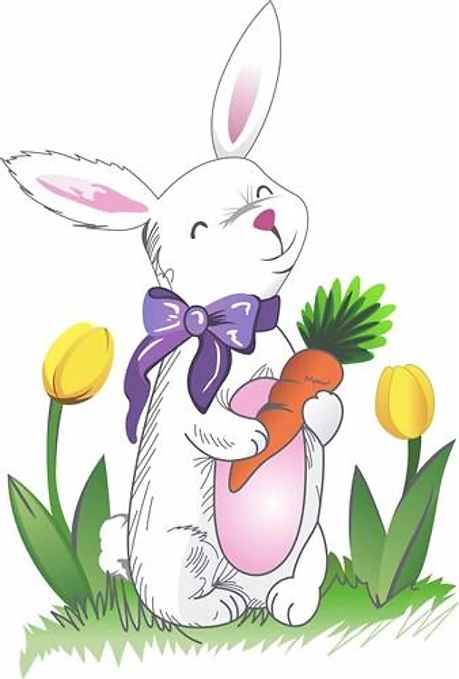 RABBIT IN GARDEN