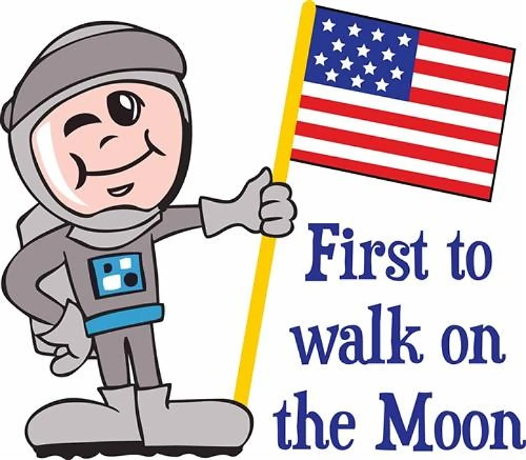 FIRST ON THE MOON