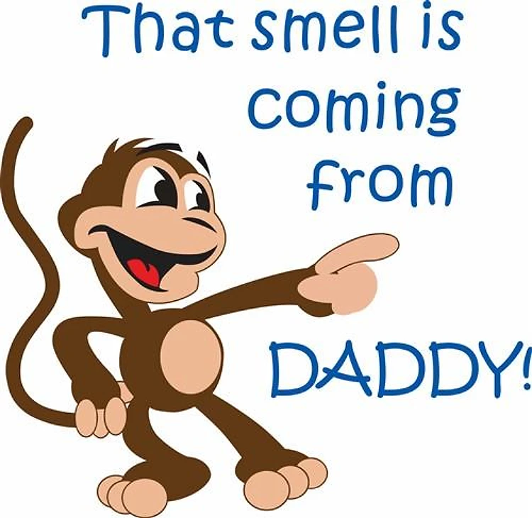 SMELL COMING FROM DADDY