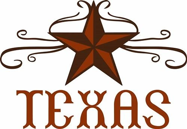 TEXAS STAR SCROLL
