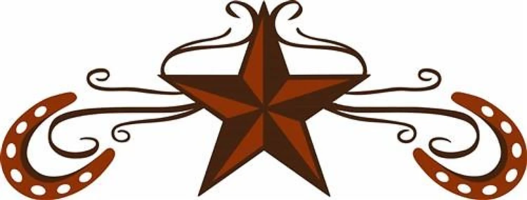 HORSESHOE STAR SCROLL