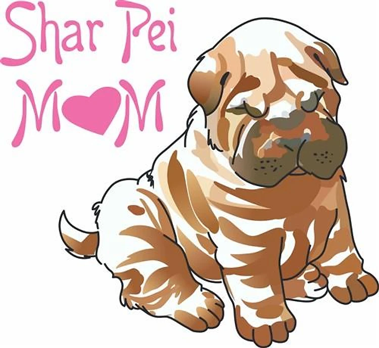 SHAR PEI MOM