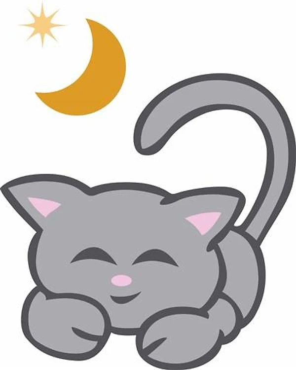 SMALL SLEEPING CAT
