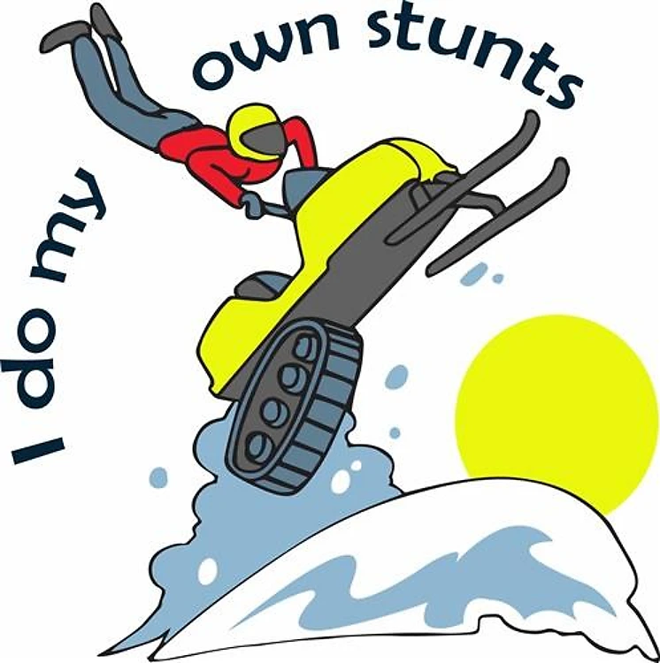 I DO MY OWN STUNTS