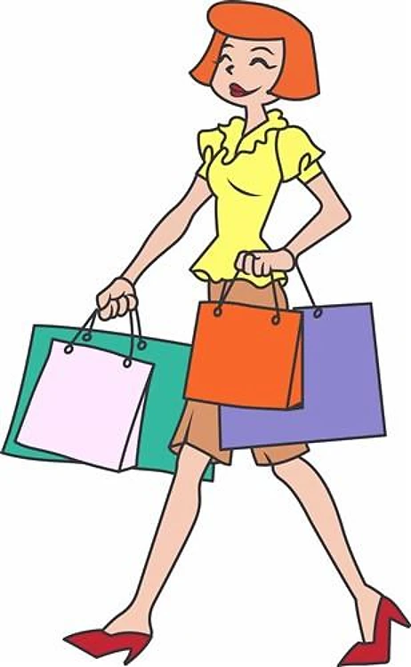 WOMAN SHOPPING