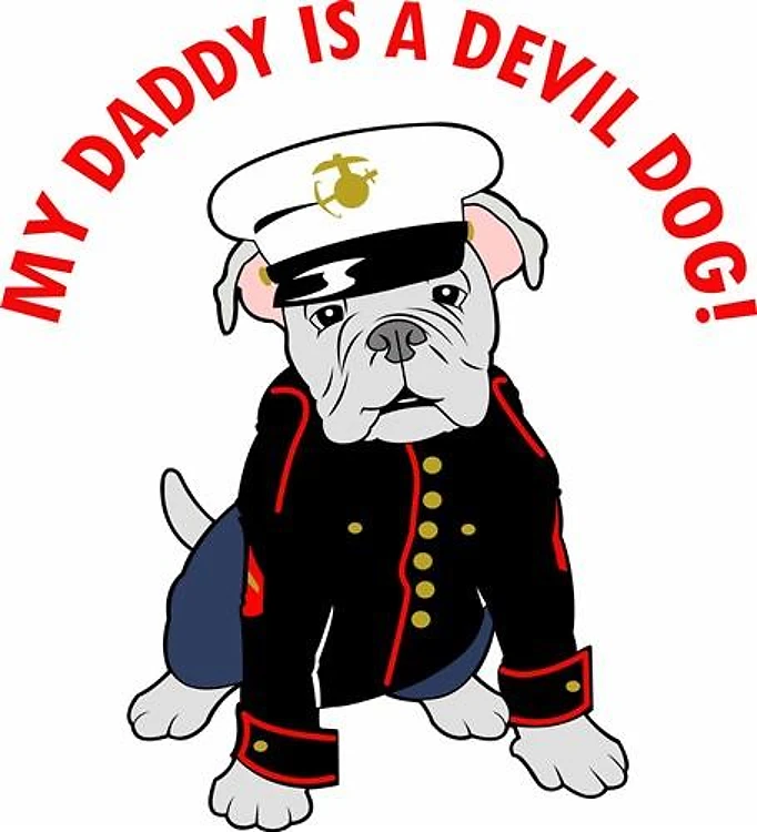 DADDY IS DEVIL DOG