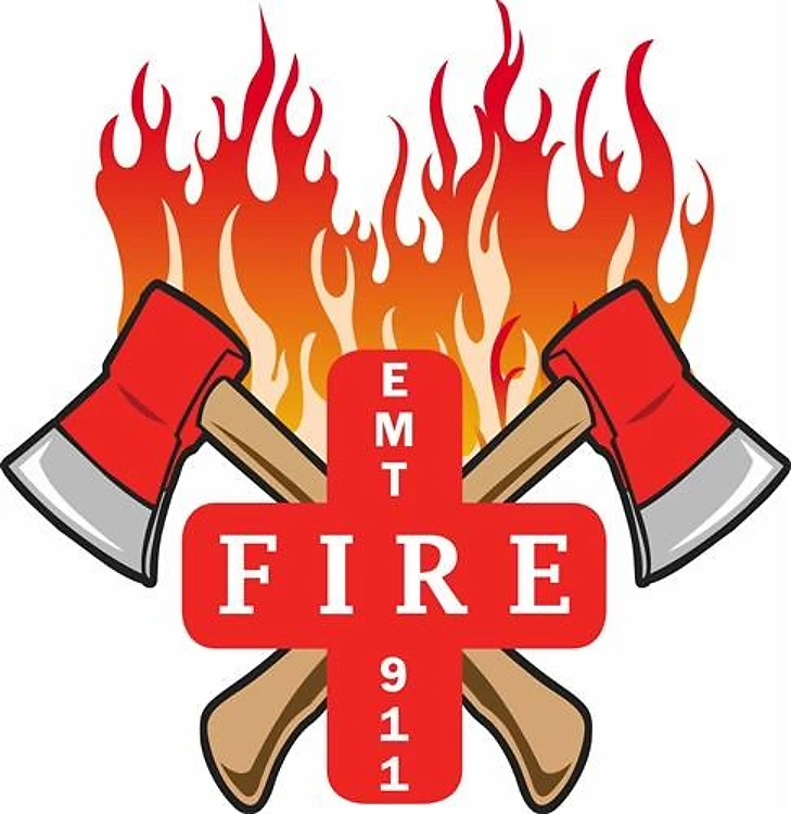 FIREFIGHTER EMT FLAMES