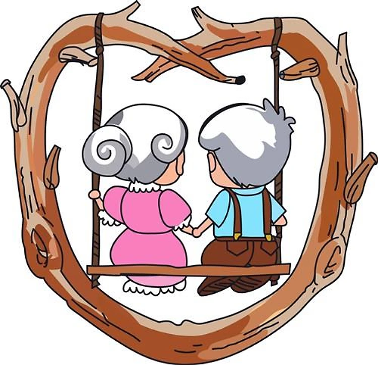 SENIORS ON SWING