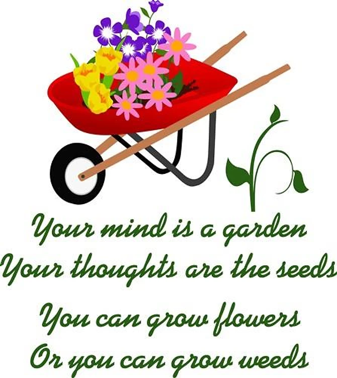 YOUR MIND IS A GARDEN