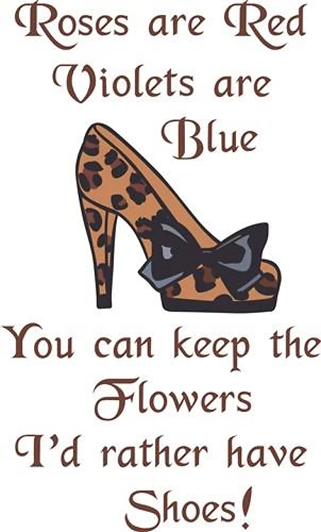 ID RATHER HAVE SHOES