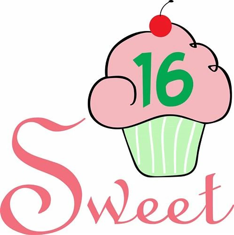 SWEET SIXTEEN CUPCAKE