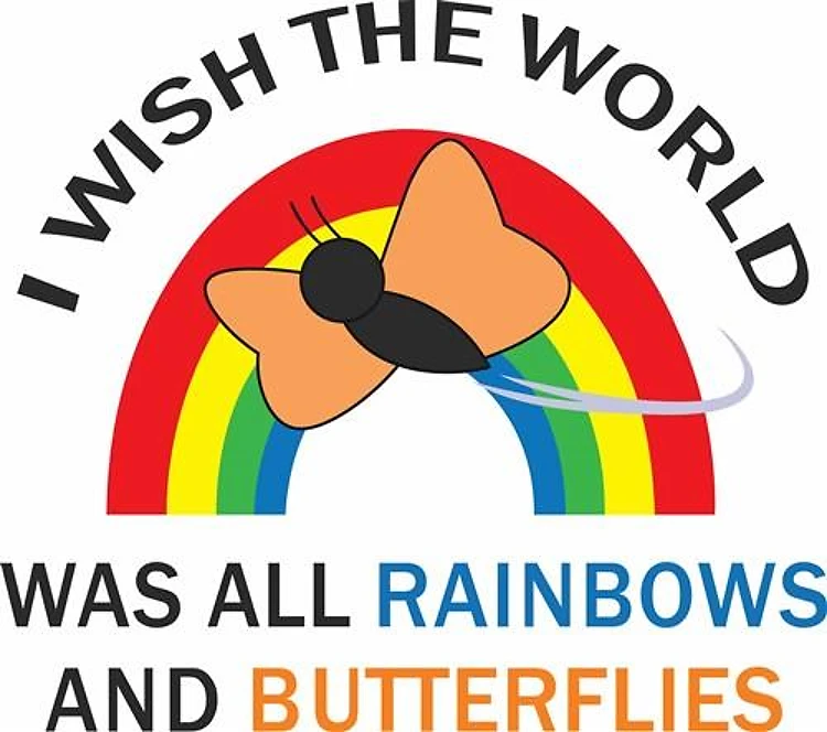RAINBOWS AND BUTTERFLIES
