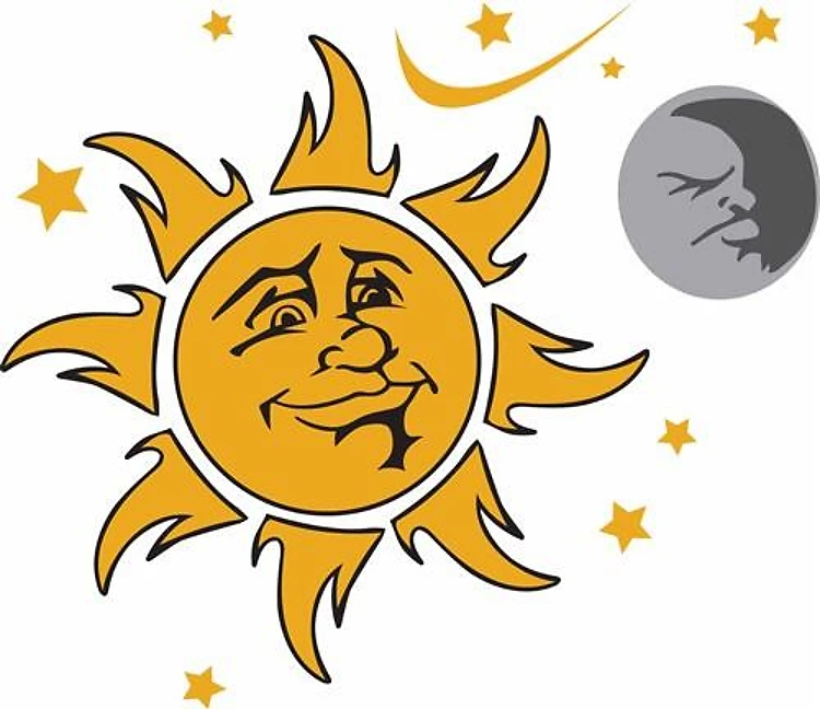 SUN MOON AND STARS