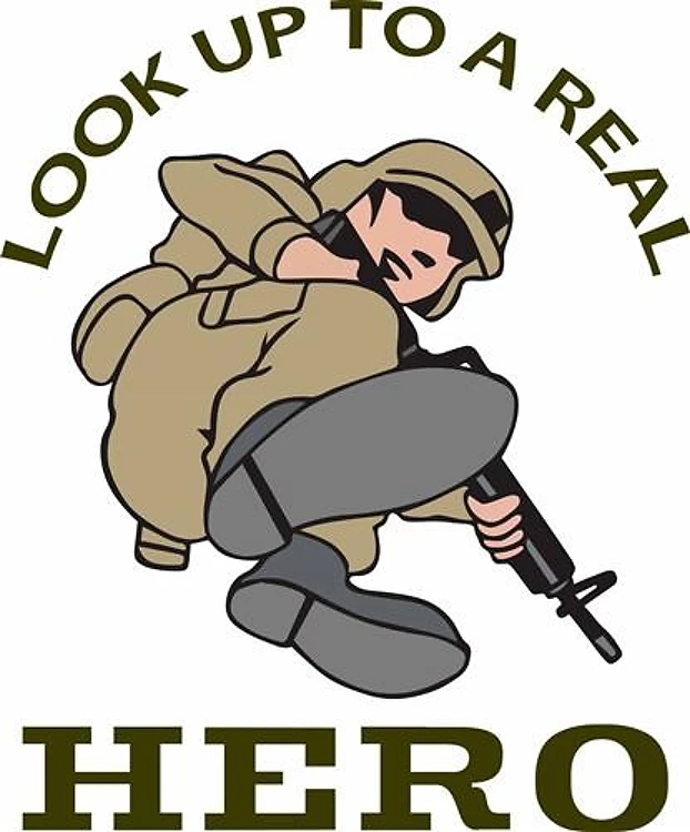 LOOK UP TO REAL HERO