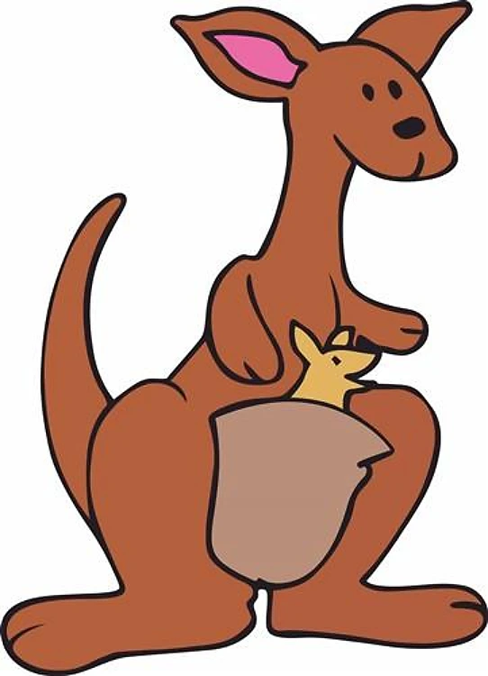 KANGAROO WITH JOEY