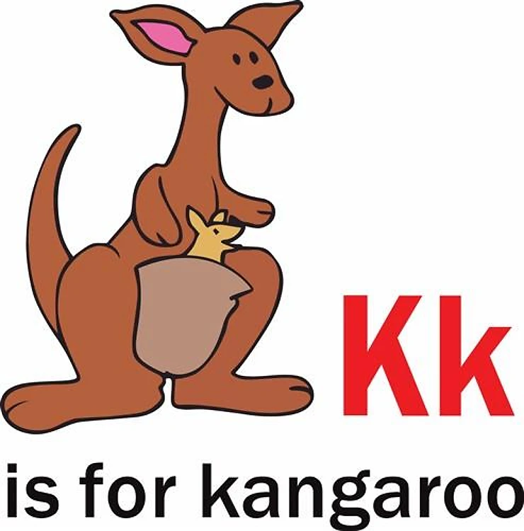K IS FOR KANGAROO