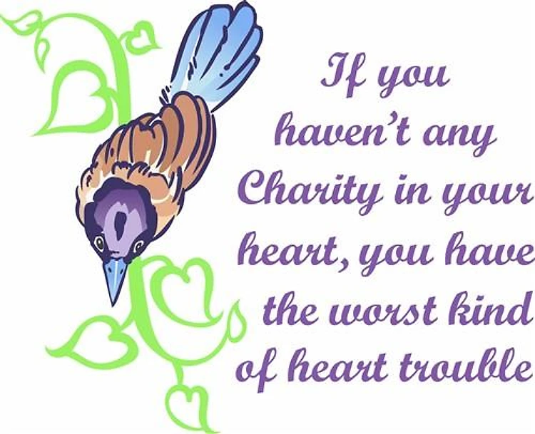 CHARITY IN YOUR HEART