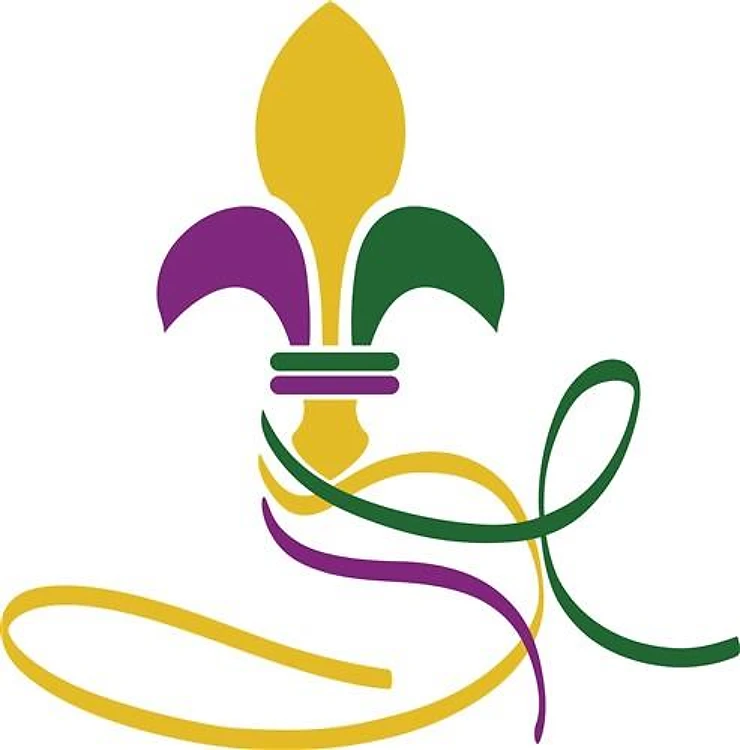MARDI GRAS FLEUR DE LIS