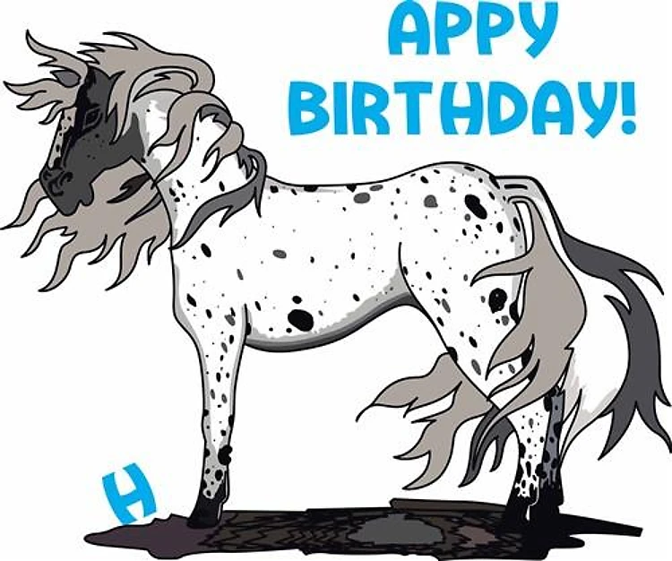 HAPPY BIRTHDAY APPALOOSA